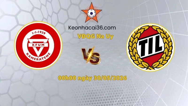 Soi kèo KFUM Oslo vs Tromso, 00h00 ngày 30/05: Khải hoàn trên đất khách