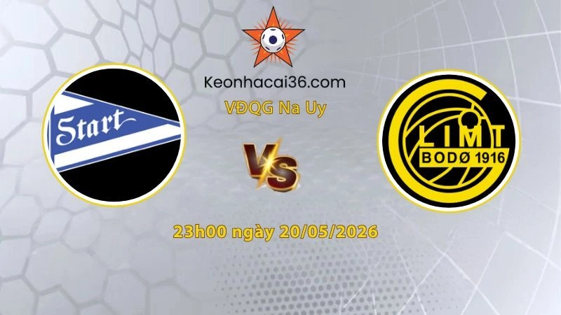 Soi kèo Start vs Bodo Glimt, 23h00 ngày 20/05: Chiến thắng cách biệt
